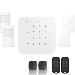 Alarme maison wifi et gsm 4g sans fil connectée casa- kit 2-Lifebox Outlet