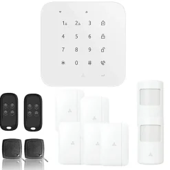 Alarme maison wifi et gsm 4g sans fil connectée casa- kit 6-Lifebox Clearance