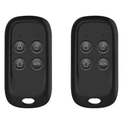 Alarme maison wifi et gsm 4G sans fil connectée Casa Noire avec 2 caméras double objectif - kit 1-Lifebox Best