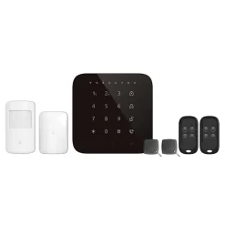 Alarme maison wifi et gsm 4G sans fil connectée Casa Noire - kit 1-Lifebox Best