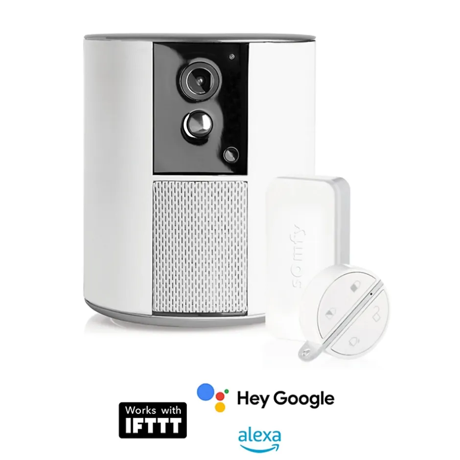 Alarme sans fil avec caméra de surveillance intégrée Full HD one + 2401493^Somfy New