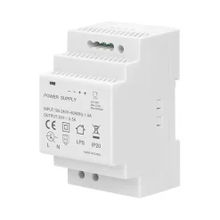 Alimentation Courant Continu 24v 2,5a 60w - 3 Modules - Transformateur 220v - 24v Cc- Discount