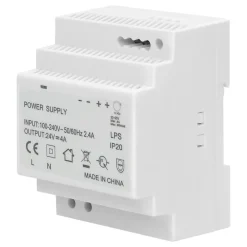 Alimentation Courant Continu 24v 4a 100w - 4 Modules - Transformateur 220v - 24v Cc- Sale