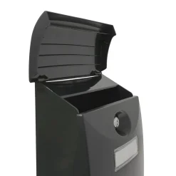 - Boîte aux lettres 7 - 345 x 240 x 105 mm - Plastique - Noir^Amig Outlet