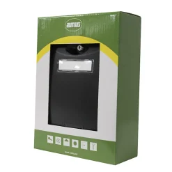 - Boîte aux lettres 7 - 345 x 240 x 105 mm - Plastique - Noir^Amig Outlet