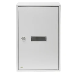 - Boîte aux lettres 5 - 400 x 250 x 100 mm - Acier - Blanc-Amig Clearance