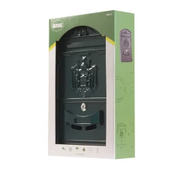 - Boîte aux lettres 4 - 400 x 240 x 80 mm - Aluminium - Vert-Amig Discount