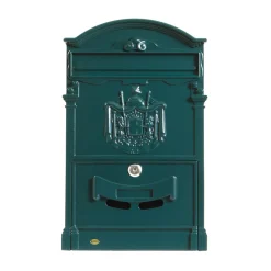 - Boîte aux lettres 4 - 400 x 240 x 80 mm - Aluminium - Vert-Amig Discount