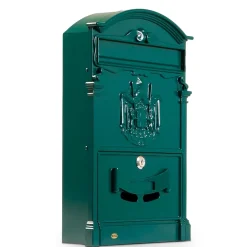 - Boîte aux lettres 4 - 400 x 240 x 80 mm - Aluminium - Vert-Amig Discount