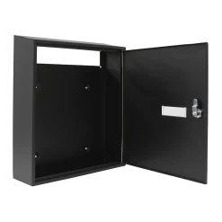 - Boîte aux lettres 6 - 400 x 360 x 100 mm - Acier - Noir^Amig Outlet