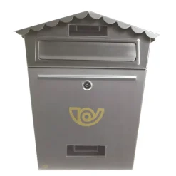 - Boîte aux lettres 1 INOX - 360 x 335 x 110 mm - Acier inoxydable - Inoxydable-Amig Hot