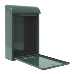 - Boîte aux lettres 2 - 400 x 250 x 100 mm - Acier - Vert-Amig Discount