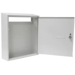 - Boîte aux lettres 6 - 400 x 360 x 100 mm - Acier - Blanc^Amig Outlet