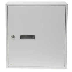 - Boîte aux lettres 6 - 400 x 360 x 100 mm - Acier - Blanc^Amig Outlet