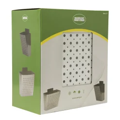 - Boîte publicité 77 - 320 x 360 x 190 mm - Acier - Blanc^Amig