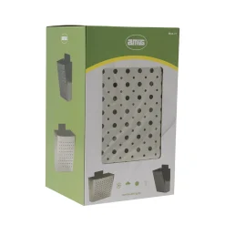 - Boîte publicité 77 - 220 x 360 x 190 mm - Acier inoxydable - Inoxydable-Amig