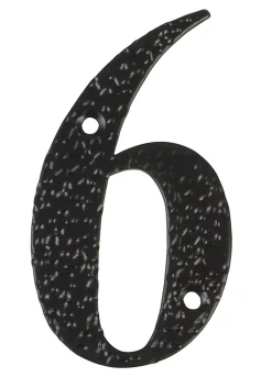 - Chiffres - 4'' - 100 mm - Acier - Noir-Amig Online