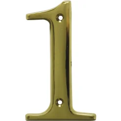 - Chiffres - 4'' - 100 mm - Laiton - Poli^Amig New