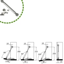 - Compas à gaz fermé 96 - 12 kg - Gris^Amig Hot