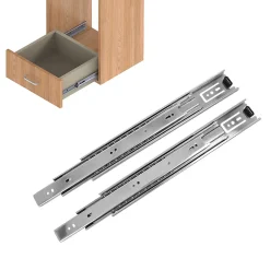 AMIG - Coulisse pour tiroir à bille 35 - 500 x 45 mm - Acier - Zingué^ Sale