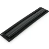 - Entrée de boîte aux lettres 2 - 342 x 73 mm - Acier - Noir-Amig Sale