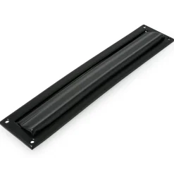 - Entrée de boîte aux lettres 2 - 342 x 73 mm - Acier - Noir-Amig Sale