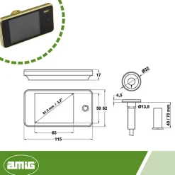 - Judas numérique DW 3.2 - 3,2'' - Or^Amig Discount