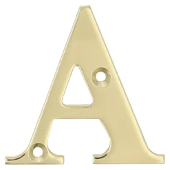 - Lettres laiton - 4'' - 100 mm - Laiton - Poli-Amig Sale