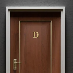 - Lettres laiton - 4'' - 100 mm - Laiton - Poli^Amig Outlet