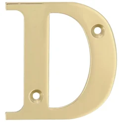 - Lettres laiton - 4'' - 100 mm - Laiton - Poli^Amig Outlet