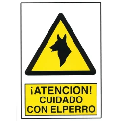 - Panneau de danger 10030 - 210 x 300 mm - Polyéthylène-Amig Clearance