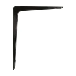 - Équerre 4 - 200 x 150 mm (8'' x 6'') - Aluminium - Noir-Amig New