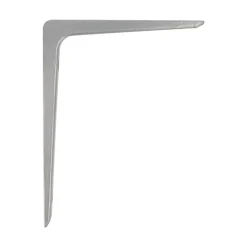 - Équerre 4 - 150 x 100 mm (6'' x 4'') - Aluminium - Gris métalisé-Amig Clearance