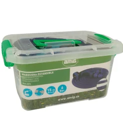 - Tuyau extensible 2072 - 15 m - Bleu-Amig