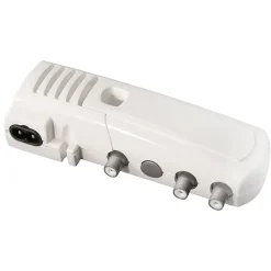 Amplificateur intérieur TV 2 sorties réglables, UHF/VHF - Fiche F-Iotronic Online