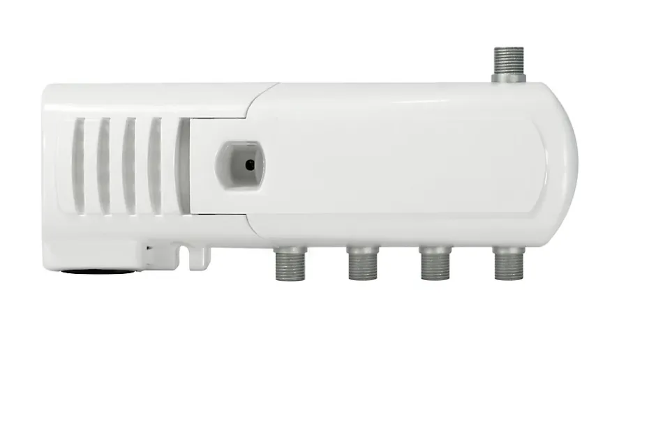 Amplificateur intérieur TV 4 sorties, UHF/VHF - Fiche F-Iotronic Sale