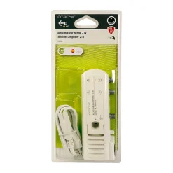 Amplificateur TV 22dB 2 TV 4G/5G, connexion F, gain réglable^