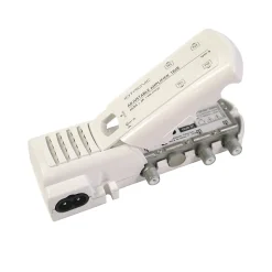 Amplificateur TV 18dB 4 TV 4G/5G, connexion F, gain réglable^