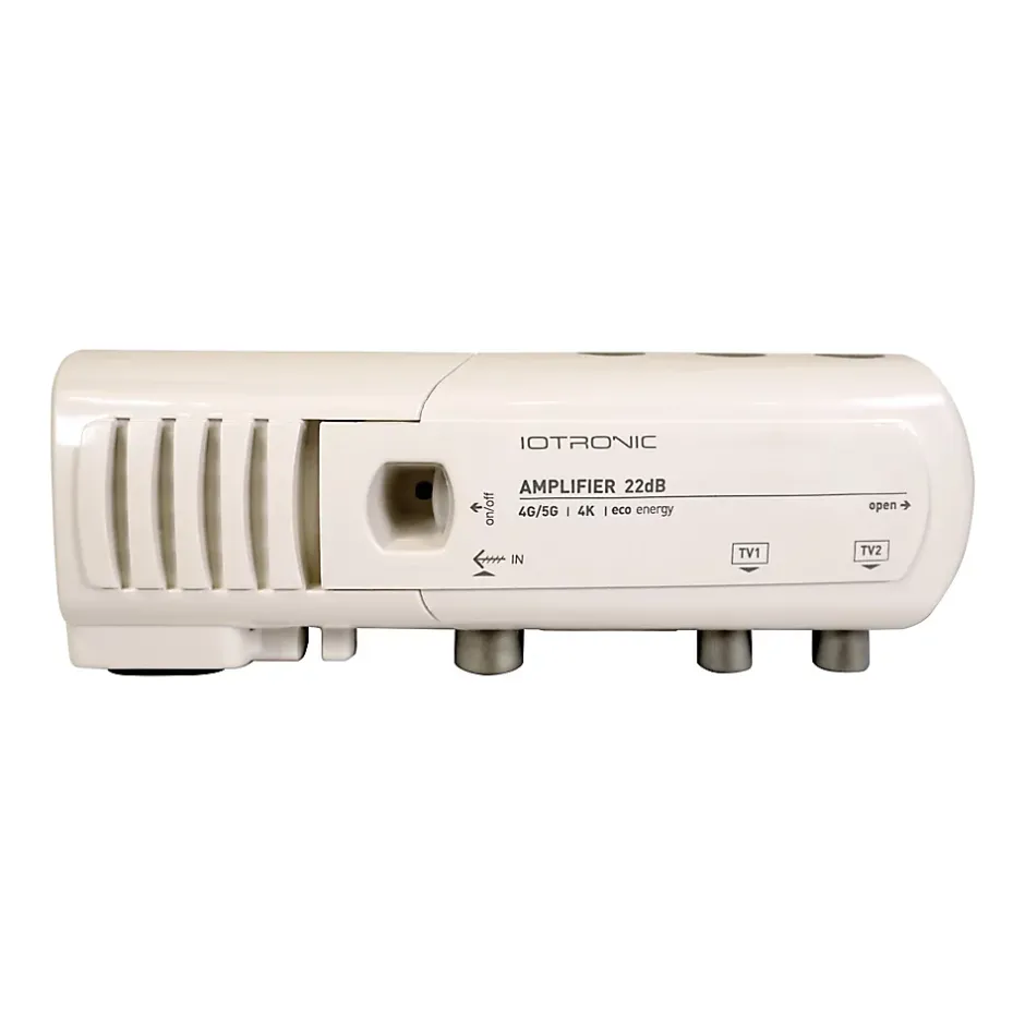 Amplificateur TV 22dB 2 TV 4G/5G, connexion IEC- Hot