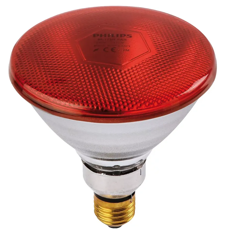 Ampoule IR/PAR rouge 175W^Philips