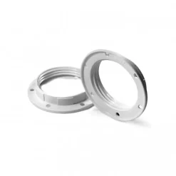 Anneau Blanc pour Douille à Vis Fixation d'Abat-JourLuminaire Élégant-Lnd Sale