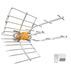 Antenne d'extérieur Televes Ellipse 148921 pour chaînes TNT gain 40 dB alimentation sous 24V^ Discount
