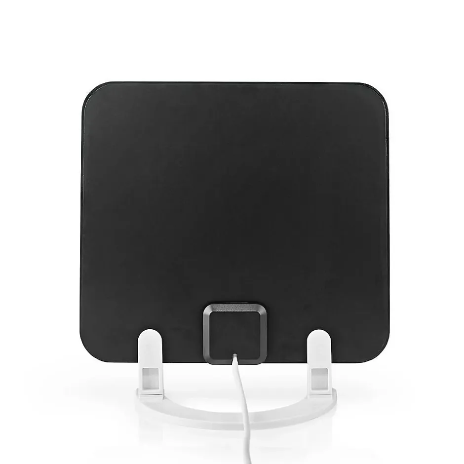 Antenne HDTV d'Intérieur 0 - 25 km Gain de 30 dB FMVHFUHF Blanche^Nedis Discount