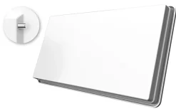 Antenne satellite carrée plate - 1 sortie-Engel