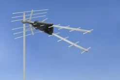 Antenne TNT DUO aluminium avec filtre 4G/5G 14dB- Hot