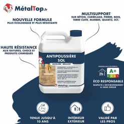 Anti Poussiere Sol - 1 L - Métaltop-Metaltop Discount