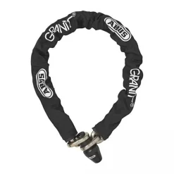 Antivol de chaîne monobloc - - 1480/120 - Maillons 14 mm - Gainage tissu - Cylindre XPlus-Abus Best