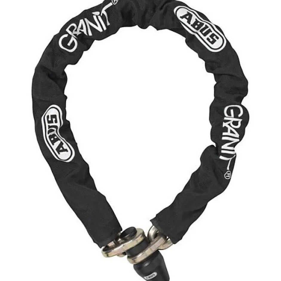 Antivol de chaîne monobloc - - 1480/180 - Maillons 14 mm - Gainage tissu - Verrouillage direct - Cylindre Xplus - 2 clés^Abus New