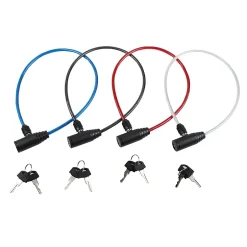 Antivol pour vélo Noir 550 x 90mm Acier^ Discount