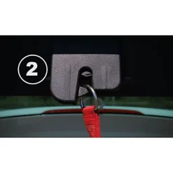 Appareillage de sécurité pour coffre de voiture ouvert^ Outlet